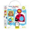 Baby Toddler Puzzles and Matching Activity Set - 12 Large 2-Piece Beginner Puzzles for Ages 18 Months+
