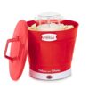 Coca-Cola Hot Air Popcorn Maker, 24 Cup, Oil-Free with Removable Serving Bucket, Red