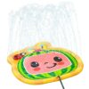 CoCoMelon Splash Pad, Outdoor Play Mat, Sprinkler for Kids and Baby Pool for Learning, Toddler Sprinkler Pool, 48" Outside Water Toys, Outdoor laymat for Babies and Toddlers