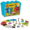 LEGO Classic Creative Brick Box Building Set with Unicorn, Skateboard, Guitar, Plane & More - Sensory Toy for Kids, 11038