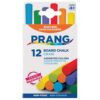 Prang Board Chalk, Assorted Colors, 12 Count