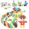 PicassoTiles 108-Piece Magnetic Building Blocks Toy