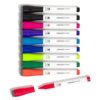 Dry Erase Markers Set, 10-Pack, Assorted Colors