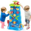 TEMI Kids Water Table for Toddlers, Double-Sided Water Sand Table for Boys and Girls, Outdoor Toy for Ages 3-8, Summer Sensory Activity Table