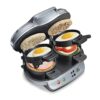 Hamilton Beach Breakfast Sandwich Maker, Silver