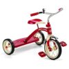 Radio Flyer Classic Red 10" Tricycle for Toddlers Ages 2-4