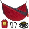 Camping Hammock with Tree Straps - Single or Double