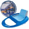 Floating Lounger XL with Fast Inflation and Cup Holder for Adults