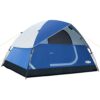 Pacific Pass Family Dome Tent with Removable Rain Fly - Easy Setup