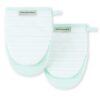 KitchenAid Mini Oven Mitt 2-Pack Set, Mineral Water
