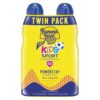 Banana Boat Kids Sport Sunscreen Spray SPF 50, Twin Pack | Kids Sunscreen Spray, Kids Sunblock Spray, Oxybenzone Free Sunscreen for Kids, Spray Sunscreen SPF 50, 6oz each