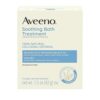 Aveeno Fragrance-Free Colloidal Oatmeal Bath Treatment, 100% Natural, Sensitive Skin Relief, 8 Packets