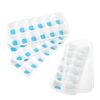 Ice Cube Trays, 4 Pack Silicone with Lids, BPA-Free & Odor-Free