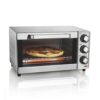 Hamilton Beach Toaster Oven & Pizza Maker, Stainless Steel, 4-Slice Capacity
