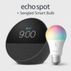 Echo Spot (2024) with Sengled LED Smart Light Bulb