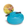 Aqua Joe 50ft Garden Hose with Dual Swivel Grips