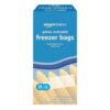 Amazon Basics Freezer Gallon Bags, 90 Count