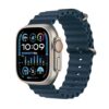 Apple Watch Ultra 2 [GPS + Cellular 49mm] Smartwatch with Rugged Titanium Case & Blue Ocean Band One Size. Fitness Tracker, Precision GPS, Action Button, Extra-Long Battery Life