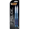 BIC Atlantis Original Ball Pen, Blue, Medium Point, 2-Pack