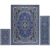 Ariana Ksara Area Rug 3-Piece Set - Country Blue