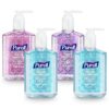 Purell Hand Sanitizer Gel, Clean Scent, 8 fl oz Pump Bottle (Pack of 4)