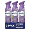 Febreze Air Mist Air Freshener Spray, Odor-Fighting Room Spray, Air Fresheners for Home and Bathroom and Kitchen, Aerosol Can, Southen Lilac Mornings Scent, 8.8oz, 3 Count