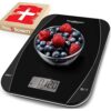 Kitchen Scale - Multi-Transducer Scale with Auto Shut-Off, Black