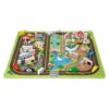 Deluxe Activity Road Rug Play Set with Wooden Vehicles and Play Pieces