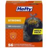 Large Trash Bags, 30 Gallon, 56 Count