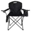 Coleman Portable Camping Chair with Cooler and Side Pocket