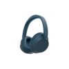 Sony WH-CH720N Noise Canceling Wireless Bluetooth Headphones with Built-in Microphone, 35 Hours Battery Life, Quick Charge - Blue