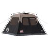 Coleman Instant Cabin Tent with Quick Setup, Weatherproof Floor, Poles, Vent, Carry Bag