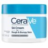 CeraVe Fragrance Free Exfoliating Body Cream with Salicylic Acid, Lactic Acid, Hyaluronic Acid, Niacinamide, and Ceramides, Allergy Tested, 12 Ounce