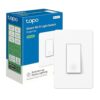 TP-Link Tapo Smart Light Switch, Matter Compatible, Voice Control, Timer & Schedule, Easy Install, Tapo S505