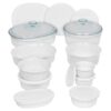 CorningWare French White 20-Piece Ceramic Bakeware Set