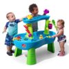 Step2 Rain Showers Splash Pond Toddler Water Table and Sand Activity Playset
