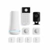SimpliSafe 9 Piece Wireless Home Security System with HD Camera, Alexa and Google Assistant Compatible, Optional 24/7 Monitoring, No Contract