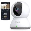 Blurams 2K Indoor Security Camera with Motion Tracking, 2-Way Audio, Night Vision - Works with Alexa & Google Assistant
