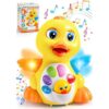 JOYIN Baby Toys Duck, Infant Musical Toys 18+ Months, Tummy Time Toys with Music & Lights