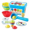 Learning Resources Smart Scoops Math Activity Set, Stacking and Sorting Toys, Develops Early Math Skills, 55 Pieces, Ages 3+