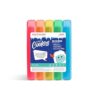 Fit + Fresh Cool Coolers, 5 Pack Days of the Week Ice Blocks, Compact Reusable Ice Packs for Lunch Boxes & Coolers, Multi Colored