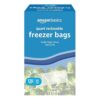 Amazon Basics Freezer Quart Bags, 120 Count (Previously Solimo)