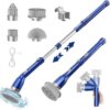 iDOO Electric Spin Scrubber with Long Handle for Cleaning (Cordless)