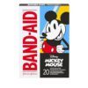 Band-Aid Brand Disney's Mickey Mouse Adhesive Bandages for Kids and Toddlers, Assorted Sizes, 20 Count