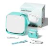 Bluetooth Label Maker with Tapes - Rechargeable Portable Printer for Home and Office Organization
