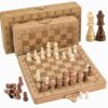 15-Inch Magnetic Chess Set with Storage, Ideal Family Game Night and Christmas Gift
