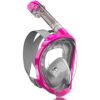 Full Face Snorkel Mask for Adults with Camera Mount