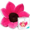 Blooming Bath Baby Seat - Tub for Newborn to Toddler 0-6 Months - Washer-Safe Flower Seat (Original, Hot Pink)