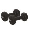 Product Title: Sunny Health & Fitness Neoprene Coated Hex Dumbbells for Home Gym, Sold in Pairs - Sizes: 2LB, 5LB, 8LB, 10LB