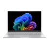ASUS Vivobook S 15 Laptop; Copilot+ PC, 15.6” 3K 120Hz OLED Display, Qualcomm Snapdragon X Elite X1E-78-100 12-Core Processor, 16GB RAM, 1TB SSD, Windows 11 Home, Cool Silver, S5507QAD-PS96